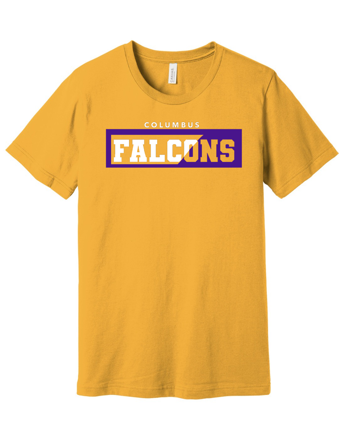 Columbus Middle School Falcons Box Tee