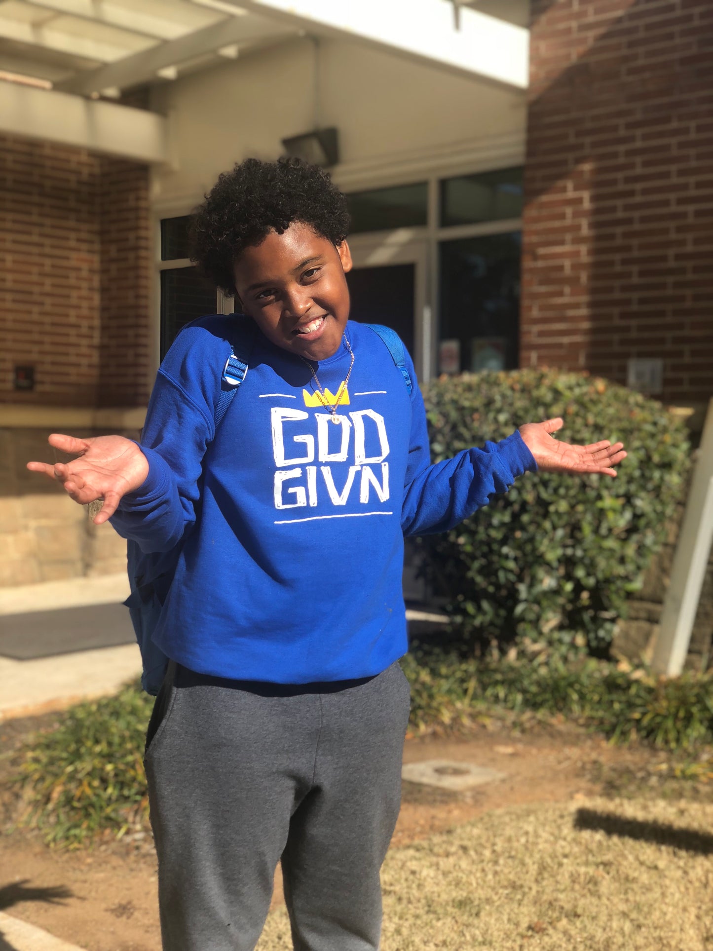 GOD GIVN - Crewneck Sweatshirt