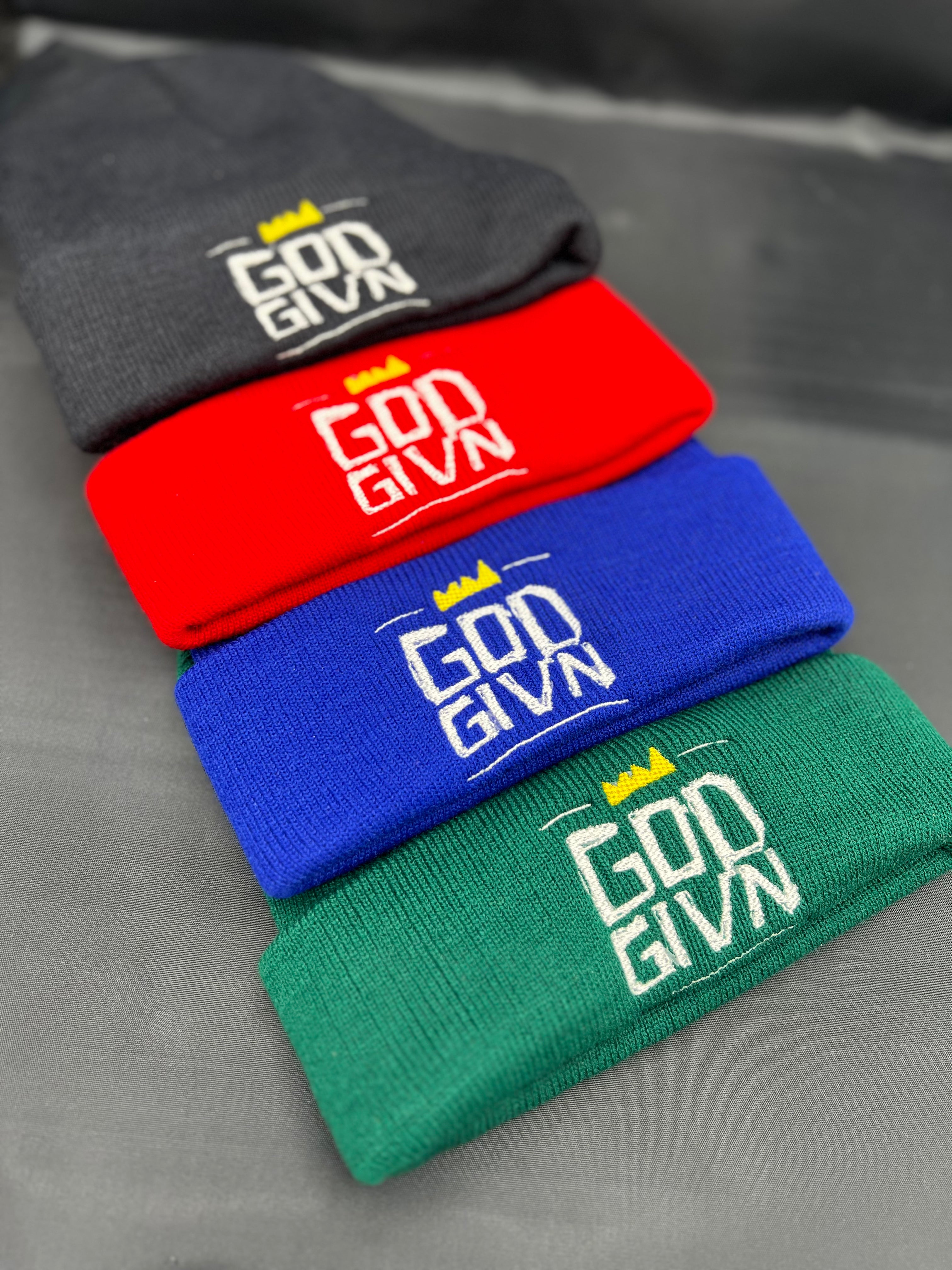 GOD GIVN BEANIE (Premium)