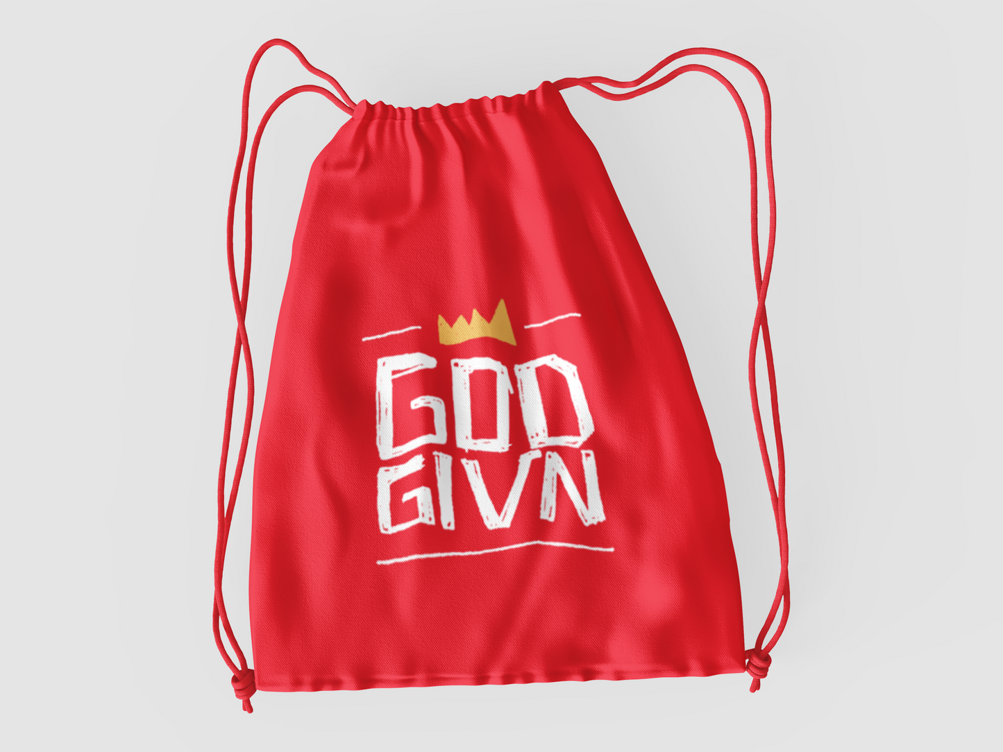 GOD GIVN Drawstring Backpack