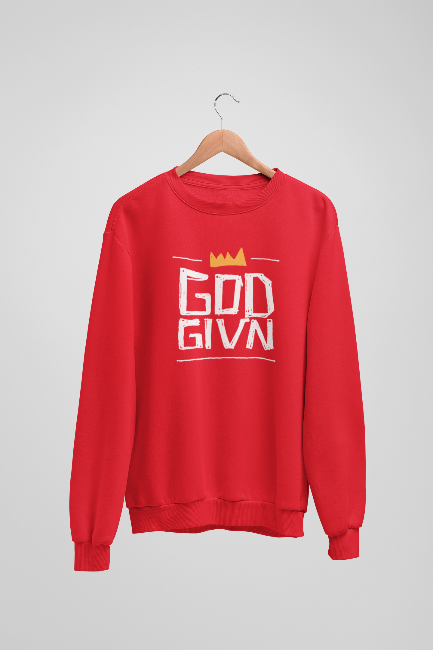 GOD GIVN - Crewneck Sweatshirt
