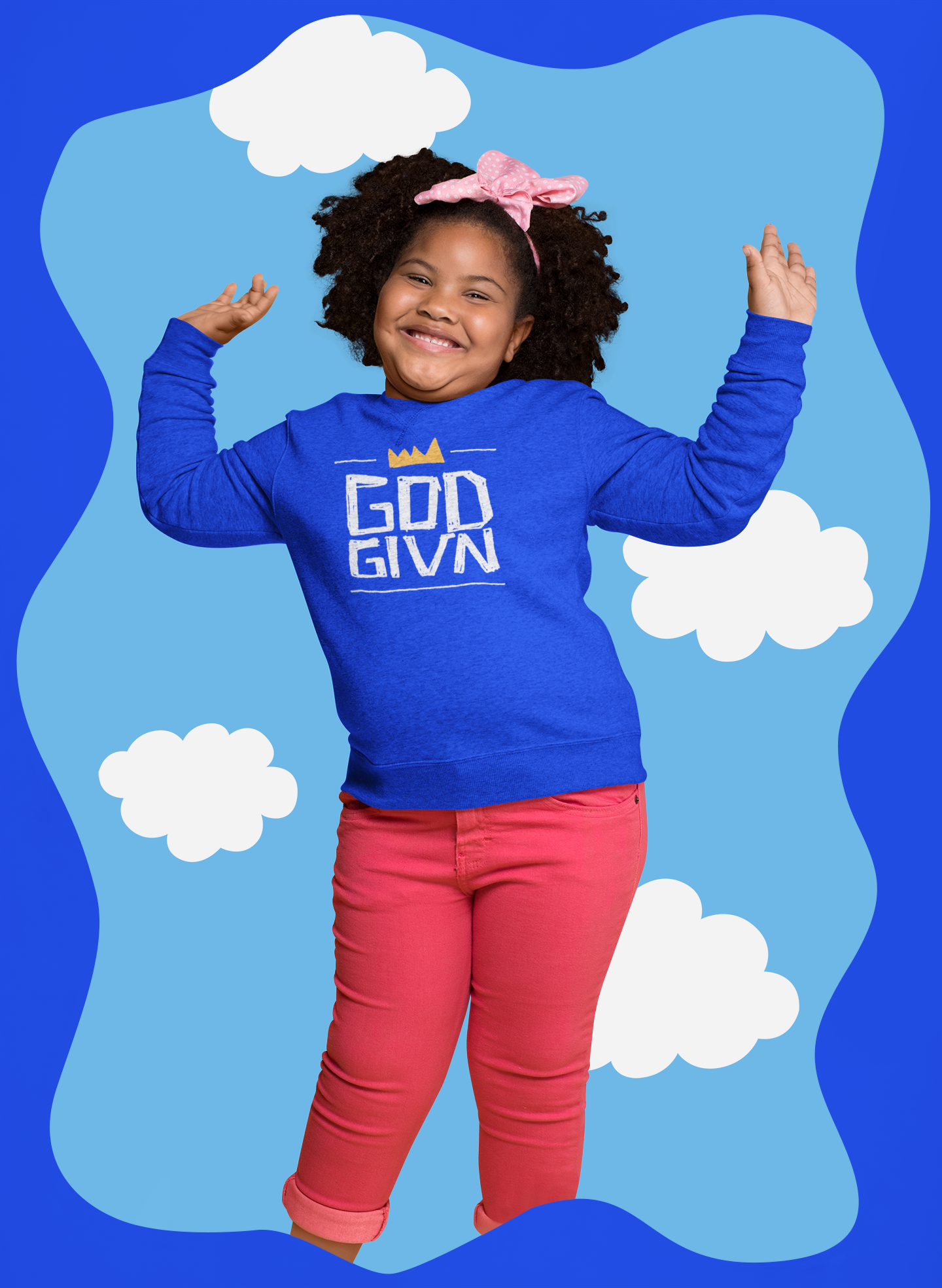 GOD GIVN - Crewneck Sweatshirt