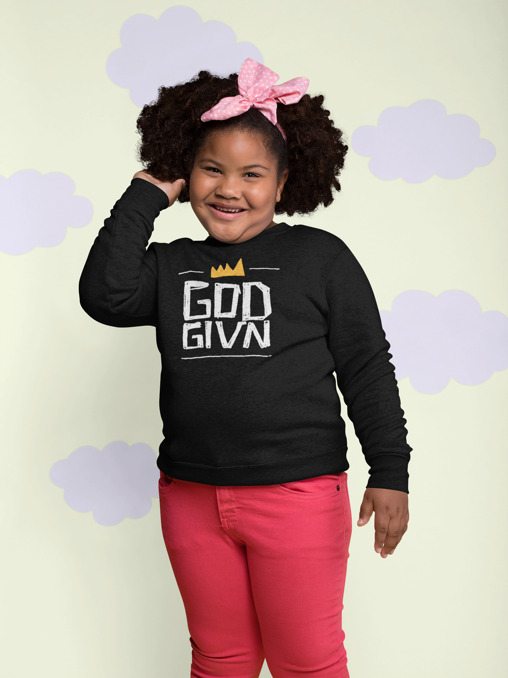GOD GIVN - Crewneck Sweatshirt